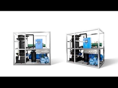 22mm Tube Cie Diameter Ice Tube Maker Machine với 380v / 50hz / 3p Voltage