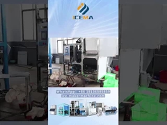 Màn hình máy làm đá hình khối công nghiệp