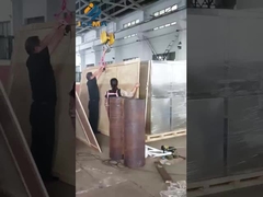 Máy được đóng gói và sẵn sàng để được vận chuyển đến nhà máy của khách hàng