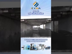 ICEMA Máy làm đá hình khối công nghiệp trong phân phối băng