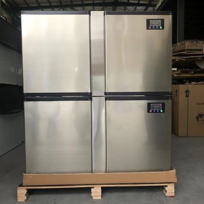 Giá nhà máy trực tiếp đông lạnh thương mại tủ lạnh tủ lạnh và tủ đông dọc hai nhiệt độ cho hộ gia đình