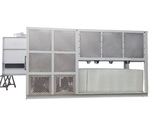 Máy làm đá khối làm mát trực tiếp nhỏ Máy làm mát bằng nước 5t 380V