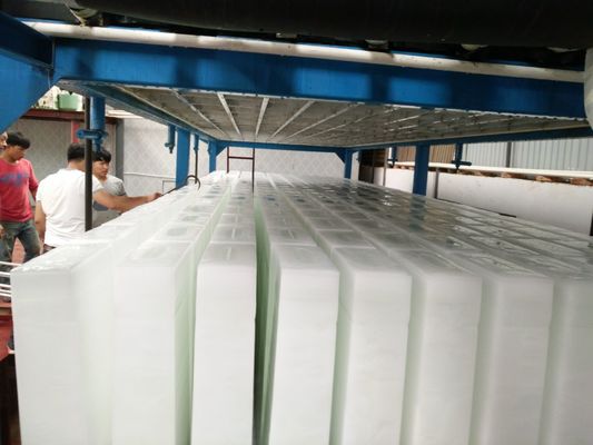Máy làm đá khối làm mát trực tiếp nhỏ Máy làm mát bằng nước 5t 380V