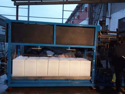 Máy làm đá khối làm mát trực tiếp nhỏ Máy làm mát bằng nước 5t 380V