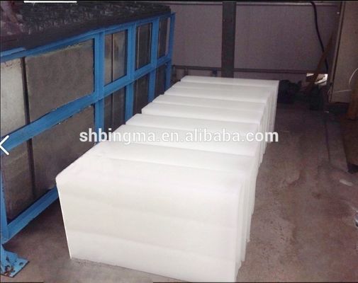 CE phê duyệt thủy sản thủy sản 20 tấn làm mát trực tiếp máy làm đá khối tự động