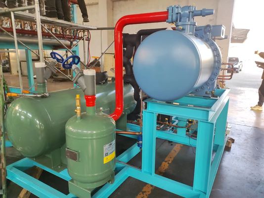 Máy làm đá khối làm lạnh trực tiếp 25T