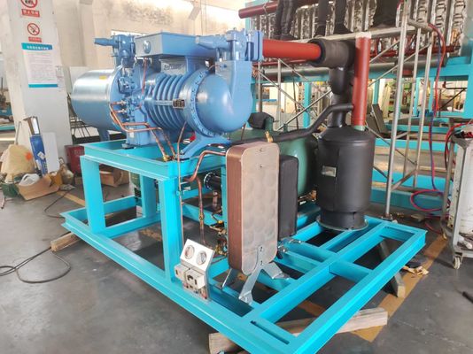 6450*2360*2530mm L*W*H Máy làm khối băng khô với công suất hàng ngày 1-10 tấn