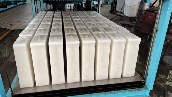 Máy làm đá khối làm lạnh trực tiếp 25T