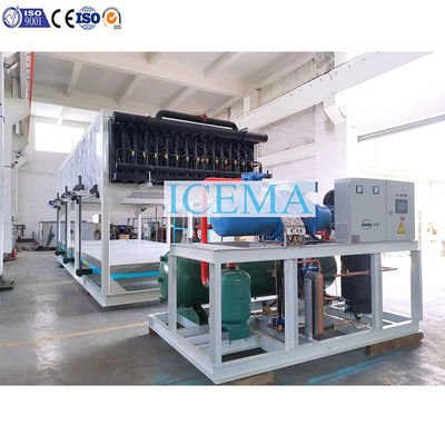 Máy làm đá viên công nghiệp 25 tấn tự động Làm mát trực tiếp