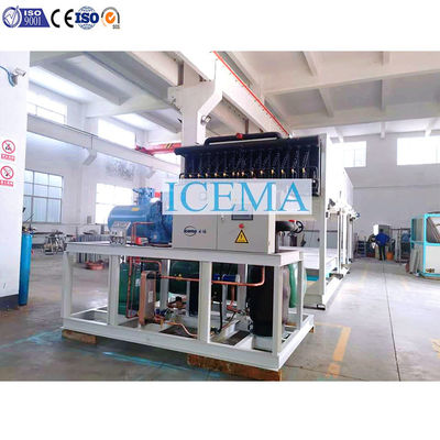 Máy làm đá viên công nghiệp 25 tấn tự động Làm mát trực tiếp
