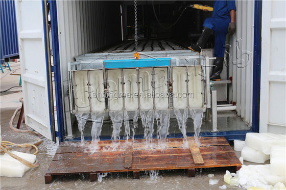 Máy làm đá khối nước muối 10T 380V 3P