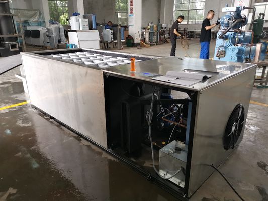 Máy làm lạnh nước muối công nghiệp 2T / 24H Nước muối cho nhà máy nước đá / Kho lạnh / Làm mát / Tươi
