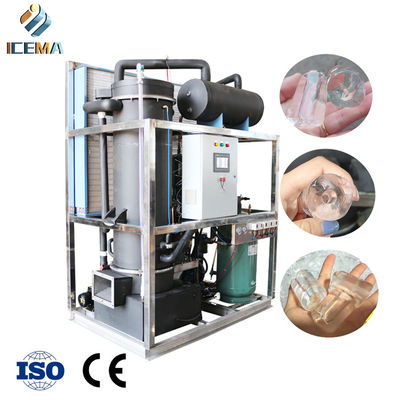 Giá tốt Máy làm đá ống thương mại 8 tấn/24H Tự động 380V trực tuyến
