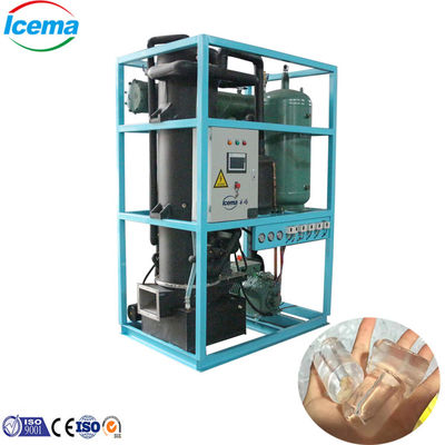 4.6 Installed Power 22mm*22mm*22mm Ice Size and 755kg Machine Weight Máy làm băng ống