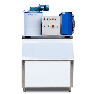 Máy làm đá vảy nước ngọt 2T 380V/220V có ngăn chứa đá