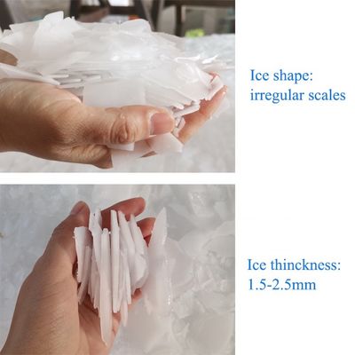Máy làm đá vảy nước ngọt 20 tấn Làm mát trực tiếp