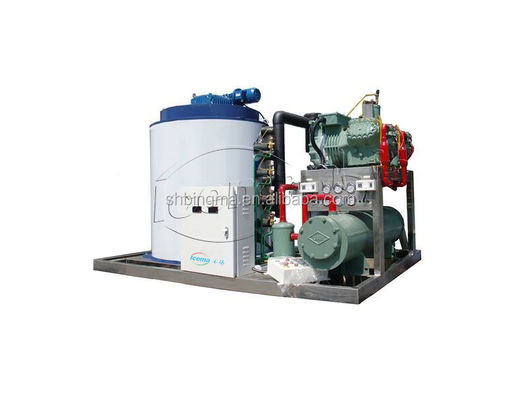 Giá tốt Máy làm đá vảy nước ngọt 1 tấn Thương mại 380V 220V trực tuyến