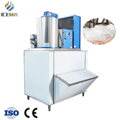 Giá tốt Máy làm băng tuyết điện thương mại máy làm lạnh bằng nước máy làm đá công nghiệp 30 tấn cho vận chuyển thủy sản nhà hàng trực tuyến