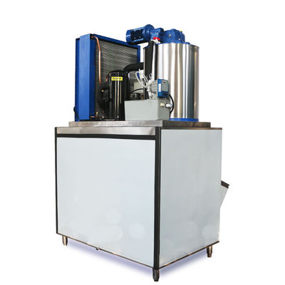 Máy làm băng tuyết điện thương mại máy làm lạnh bằng nước máy làm đá công nghiệp 30 tấn cho vận chuyển thủy sản nhà hàng