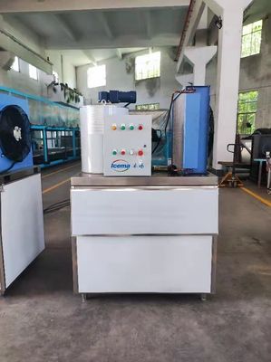 Máy làm băng tuyết điện thương mại máy làm lạnh bằng nước máy làm đá công nghiệp 30 tấn cho vận chuyển thủy sản nhà hàng