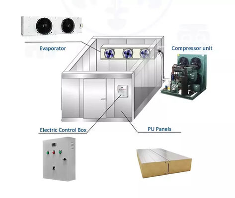 Giá phòng lạnh thương mại 20ft container walk in freezer cold storage để giữ trái cây tươi / rau / cá / vận chuyển
