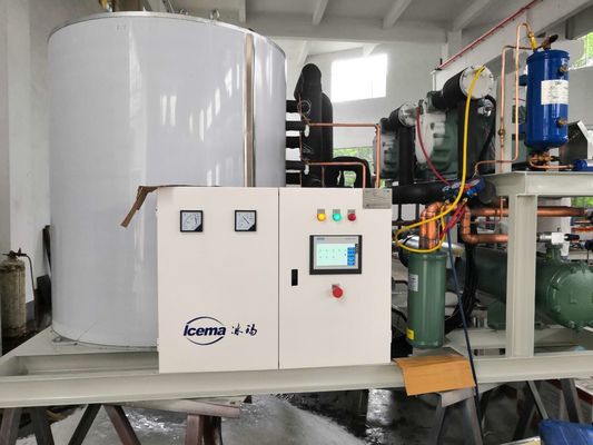Trung Quốc 50 tấn/ngày máy băng tuyết vảy containerized để làm mát với giá nhà máy