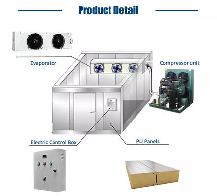Vận chuyển phòng lạnh thương mại và phòng cấp đông