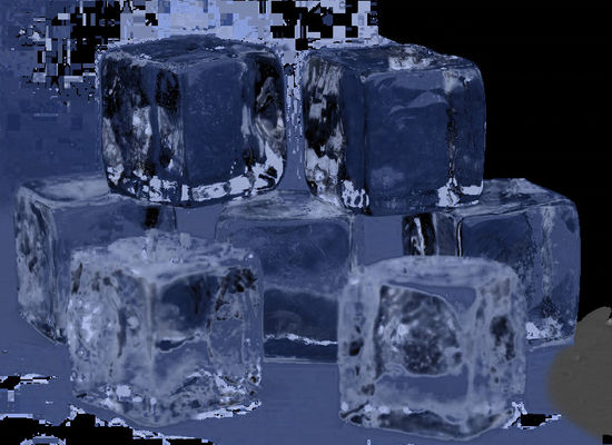 22 * 22 * 22mm Ice Cube Size Máy làm đá công nghiệp với hệ thống điều khiển vi tính