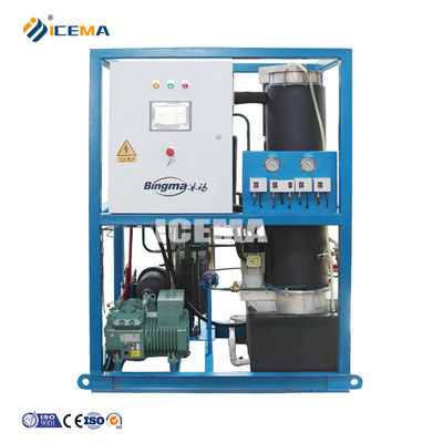 R404 chất làm lạnh 1T-40T Máy băng ống tự động cho thương mại và công nghiệp