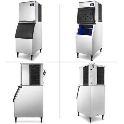 Máy làm đá khối 22mm 450kg Khả năng thích hợp cho các quán bar phòng khiêu vũ và nhà hàng