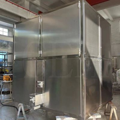Nhà hàng siêu thị 5T Hệ thống điều khiển tự động Máy chế tạo khối đá công nghiệp