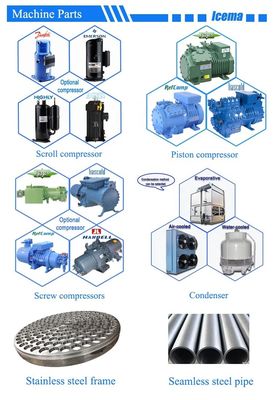 Máy làm băng ống Expo 5T 8T 10T với hoạt động tự động và tiết kiệm năng lượng