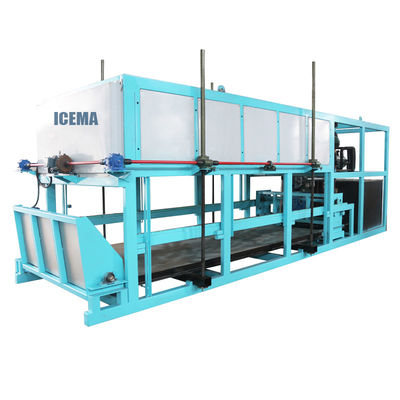 Thời gian sử dụng dài Máy làm khối băng công nghiệp cho sản xuất băng đánh cá