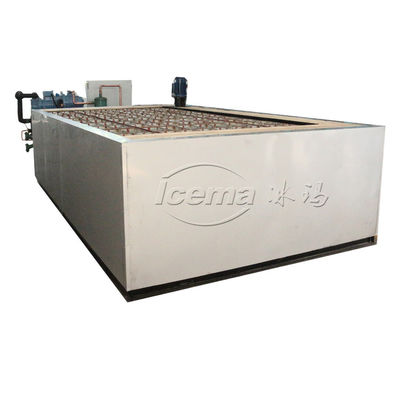 19.75KW Nhiều chức năng 2T 5T 10T 20T Băng đá khối nước mặn cho 5000 kg sản xuất băng