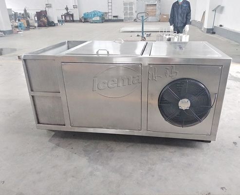 Máy máy đóng băng nhỏ 1 tấn với các thành phần Schneider Electric