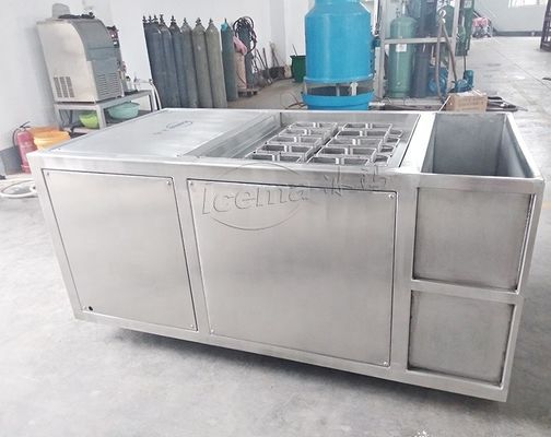 Máy máy đóng băng nhỏ 1 tấn với các thành phần Schneider Electric