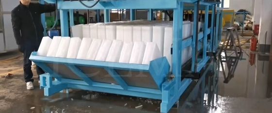 ICEMA 1T-20T/24H Máy băng khối làm mát trực tiếp cho sản xuất băng công nghiệp lớn