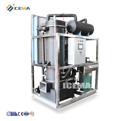 8Máy làm băng ống.66KW cho bar trong nhà máy hóa học thuận tiện và bền