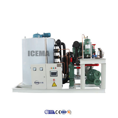6500 KG Voltage 380V / 3P / 50HZ Máy băng cho thủy sản thủy sản tại hội chợ thương mại tháng 3