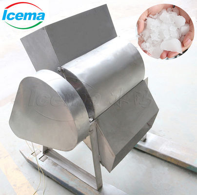9T / h Capacity Portable Stainless Steel ICEMA Mini Ice Maker Machine để giữ tươi