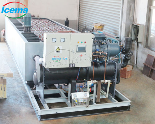 600 KG Máy làm băng khối băng công nghiệp tùy chỉnh cho hoạt động khai thác năng lượng