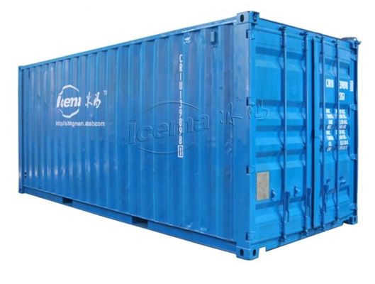 RefComp máy nén 31.25KW 8T Container Block Ice Machine có thể tháo rời cho cảng và bến cảng
