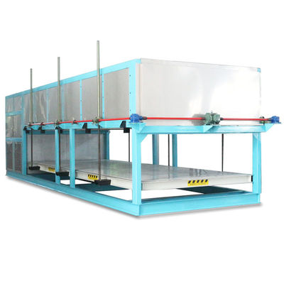 Không khí / Nước làm mát 20 tấn Máy làm băng khối Khách hàng Industrial Ice 85.5KW