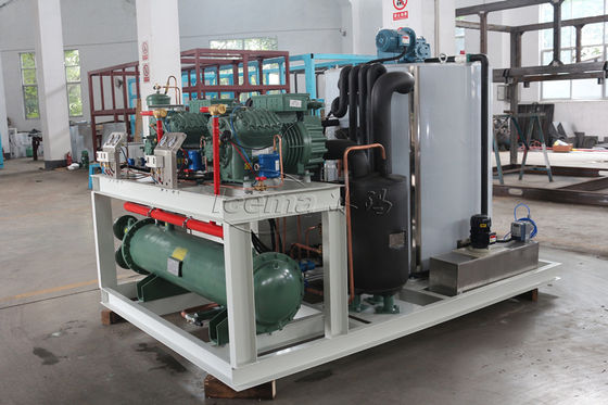 Sản phẩm 5T/24H Máy sản xuất băng công nghiệp cho cửa hàng thực phẩm và đánh bắt cá của ICEMA