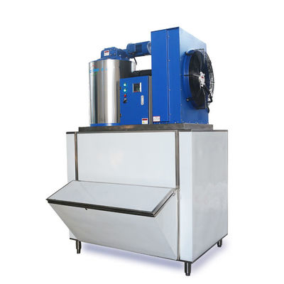 Máy sản xuất băng công nghiệp cho đánh bắt cá 1T/24H Máy làm lạnh nông nghiệp R404A/R22