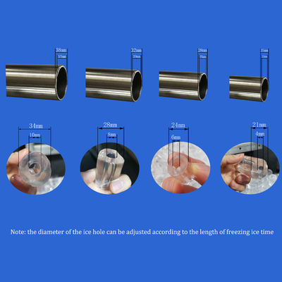 Frascold công nghiệp 1 tấn máy ống băng sản xuất băng đáng tin cậy cho ngành công nghiệp