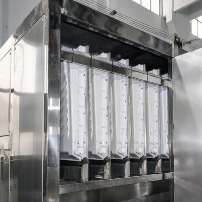 Máy đóng băng 10 tấn với gói tự động tùy chỉnh và kích thước băng khối 22x22x22 mm