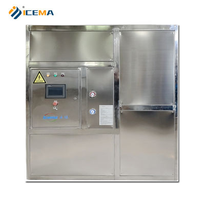 Máy chế tạo khối băng công nghiệp với lưới băng 19X21X6 và tốc độ làm băng 12-17 phút