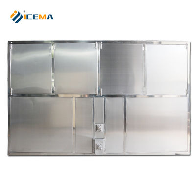 5000kg/ngày Máy chế tạo khối băng công nghiệp 5t Capacity with Shell Tube Cooling