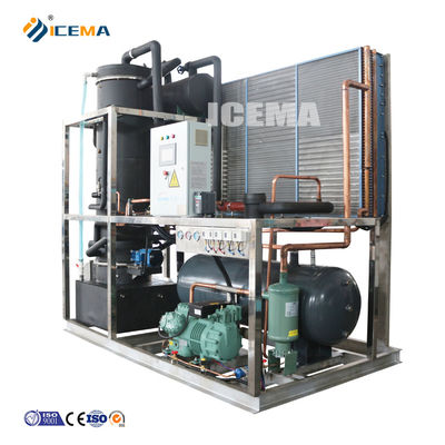 Máy chế tạo ống băng 8T hoàn toàn tự động ICEMA với dung lượng lưu trữ băng tùy chỉnh